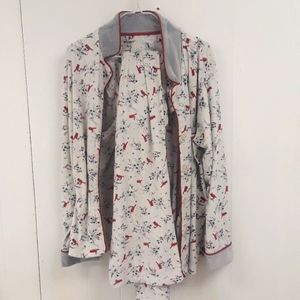 Secret treasures Red bird pajama set size XL/XG